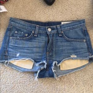 rag & bone Shorts - EUC rag & bone cutoff shorts rag & bone Shorts - EUC rag & bone cutoff shorts